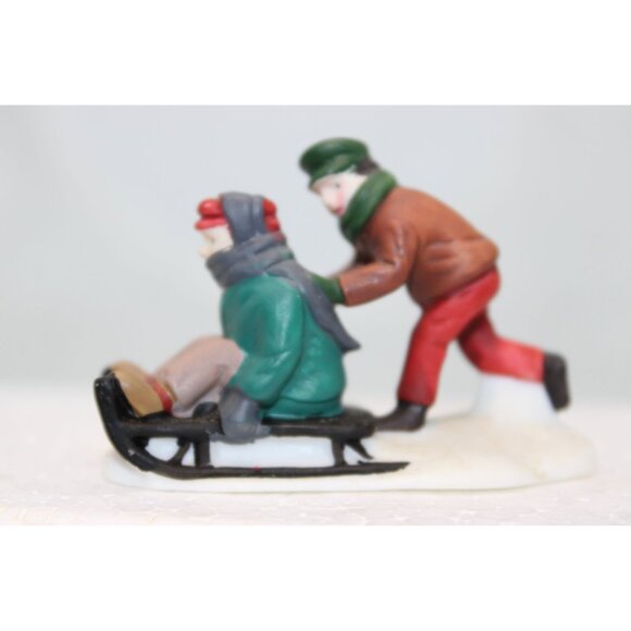 Dept 56 Heritage Village - Snow Children, Set of 3 - Picture 4 of 8